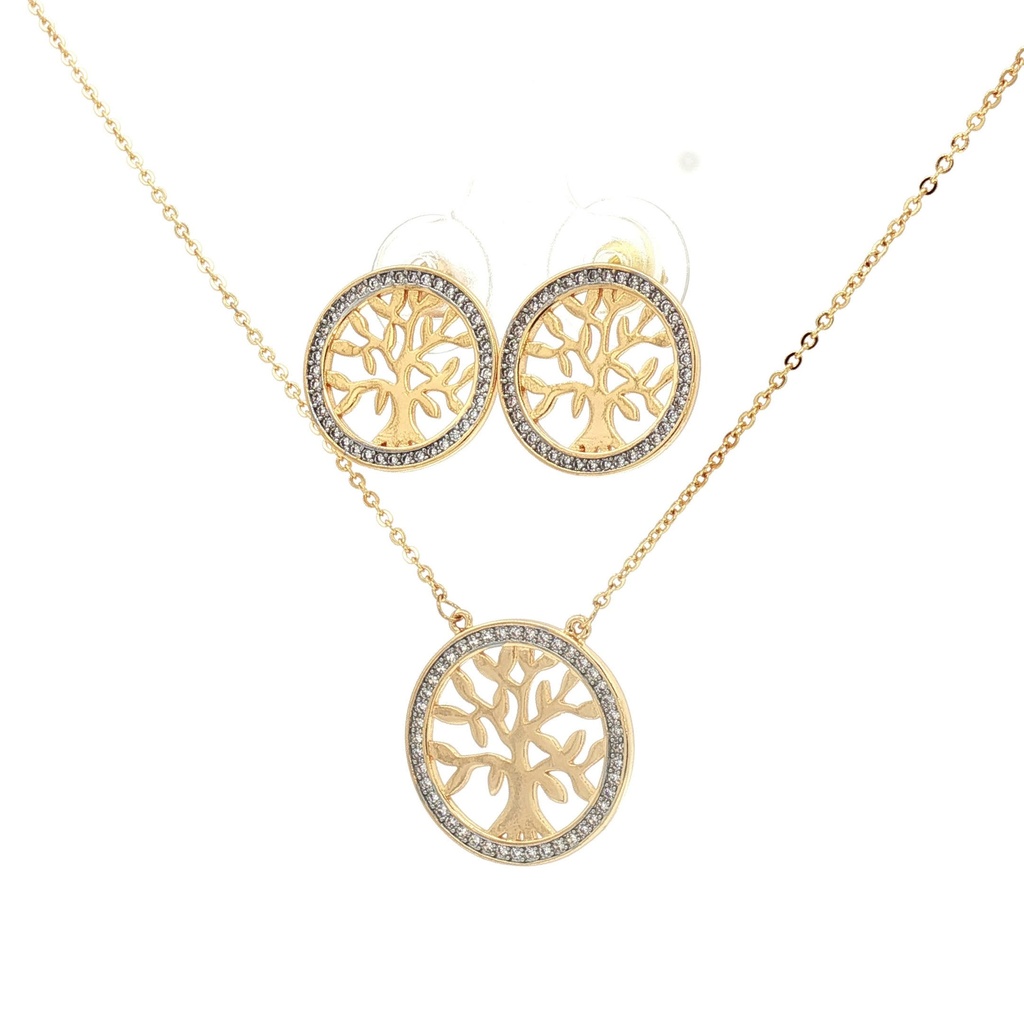 Juego dorado árbol de la vida 