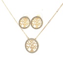 Juego dorado árbol de la vida 