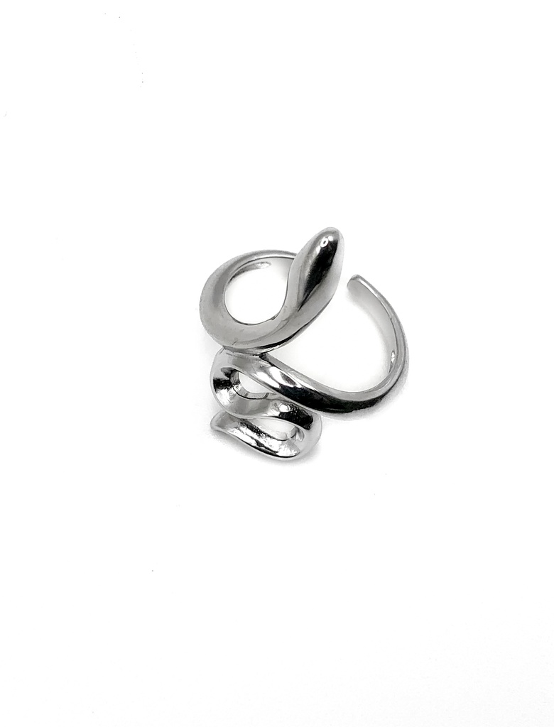 Anillos plata cisne con piedras