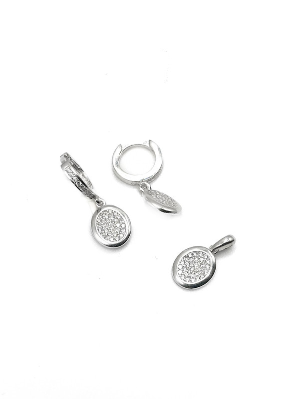 Juegos plata oval bisel enjoye hugguies