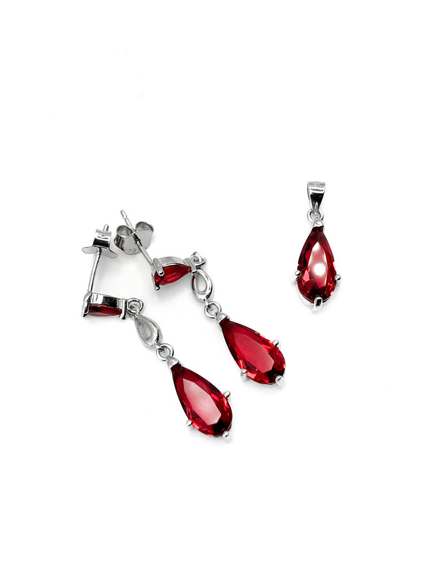 Juegos plata gota roja largo a presion