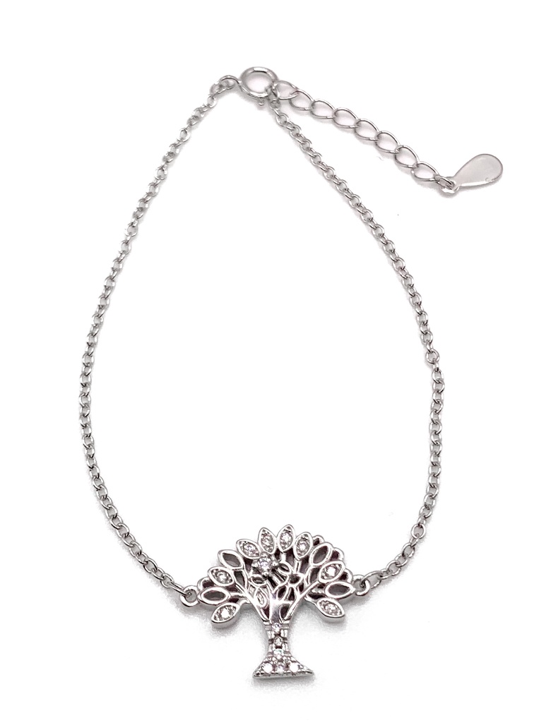 Pulseras plata árbol de la vida