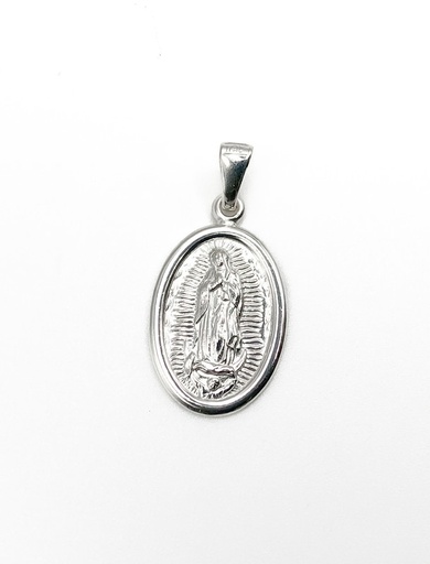 [P0014] Dijes plata virgen guadalupe 2cm