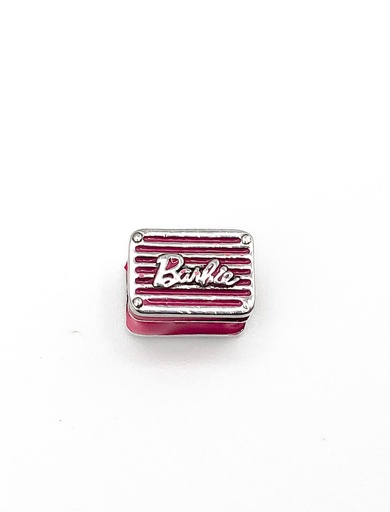 [P0116] Dijes plata maletin barbie